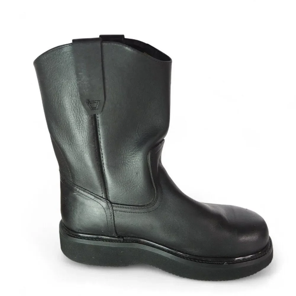 Original Michel Grasso Mil Rayas Work Boots with Steel Helmet Black‎ Men's 9